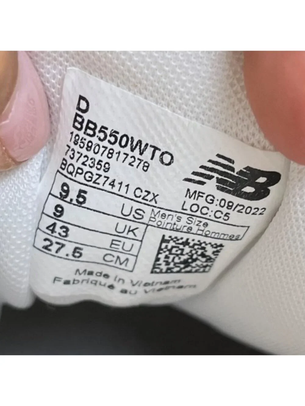 New Balance please review